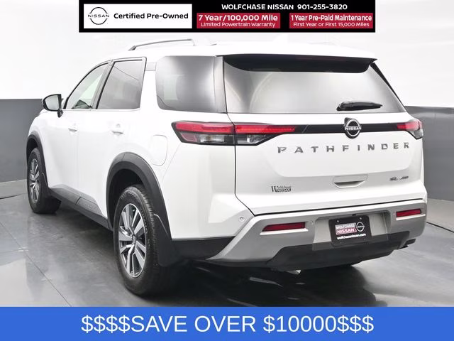 2025 Everest White Pearl Tricoat Nissan Pathfinder SL 4X4 SUV
