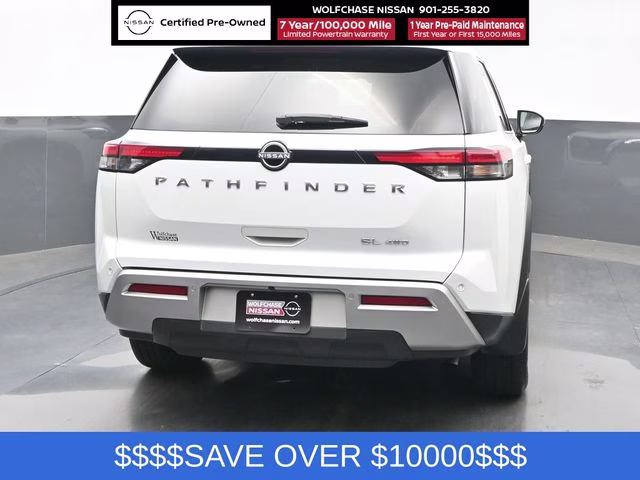 2025 Everest White Pearl Tricoat Nissan Pathfinder SL 4X4 SUV