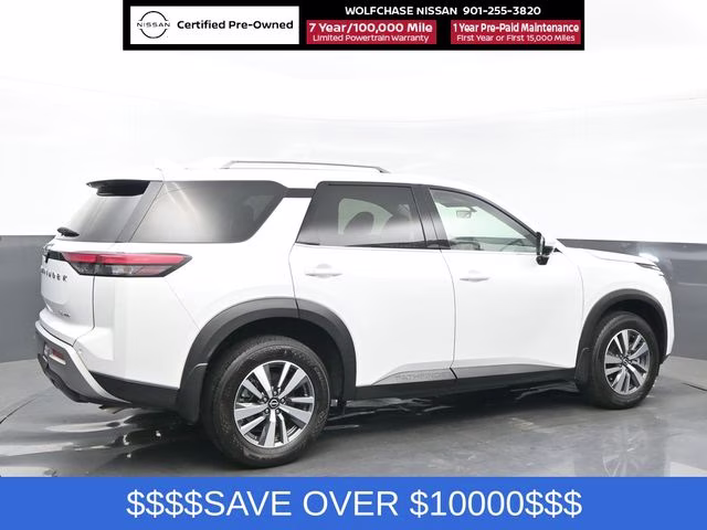 2025 Everest White Pearl Tricoat Nissan Pathfinder SL 4X4 SUV