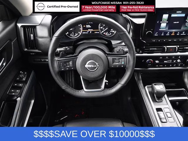 2025 Everest White Pearl Tricoat Nissan Pathfinder SL 4X4 SUV