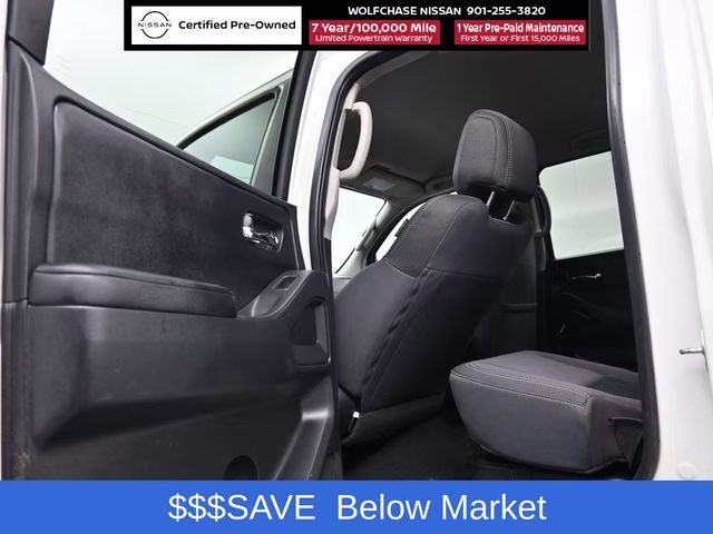2025 Glacier White Nissan Frontier SV RWD Truck