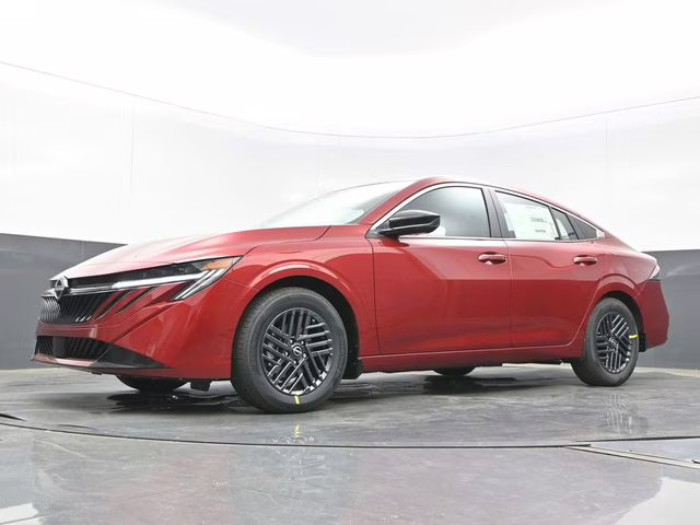 2026 Scarlet Ember Tintcoat Nissan Sentra SV FWD Sedan