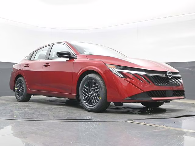 2026 Scarlet Ember Tintcoat Nissan Sentra SV FWD Sedan