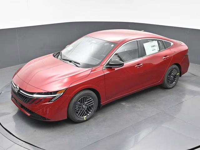 2026 Scarlet Ember Tintcoat Nissan Sentra SV FWD Sedan