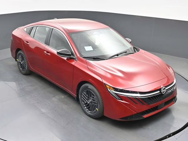 2026 Scarlet Ember Tintcoat Nissan Sentra SV FWD Sedan