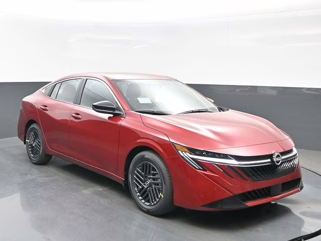 2026 Scarlet Ember Tintcoat Nissan Sentra SV FWD Sedan