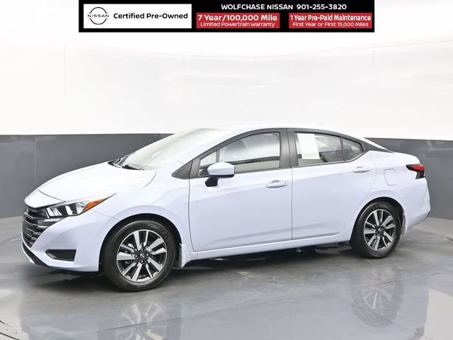 2024 Gray Sky Pearl Nissan Versa 1.6 SV FWD Sedan