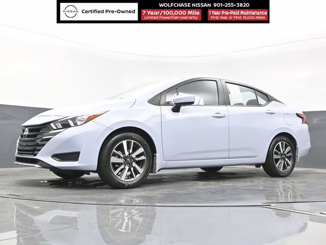 2024 Gray Sky Pearl Nissan Versa 1.6 SV FWD Sedan