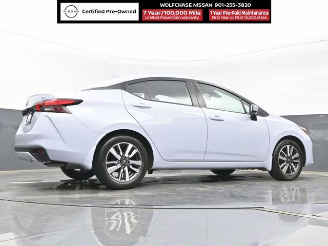 2024 Gray Sky Pearl Nissan Versa 1.6 SV FWD Sedan