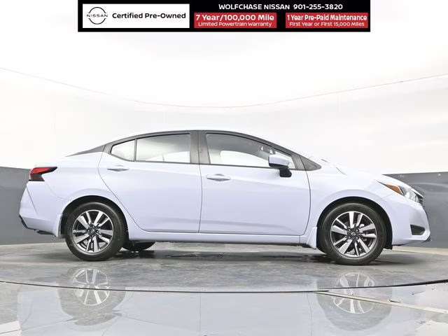 2024 Gray Sky Pearl Nissan Versa 1.6 SV FWD Sedan