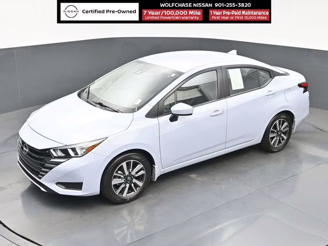 2024 Gray Sky Pearl Nissan Versa 1.6 SV FWD Sedan