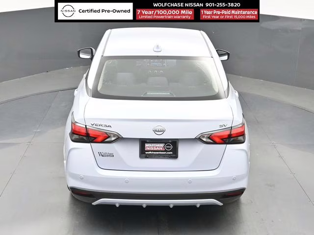 2024 Gray Sky Pearl Nissan Versa 1.6 SV FWD Sedan