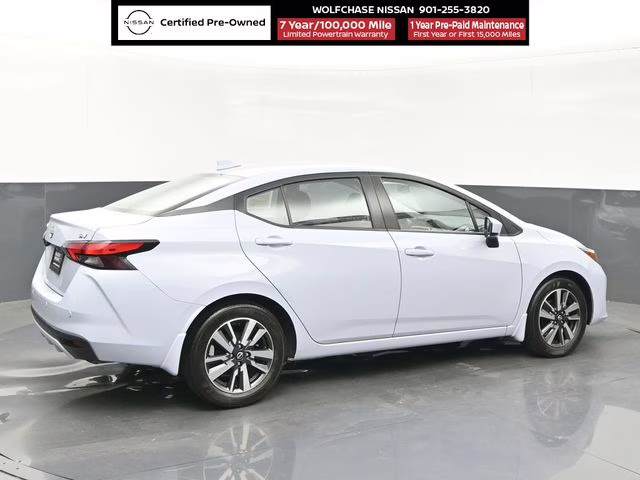 2024 Gray Sky Pearl Nissan Versa 1.6 SV FWD Sedan