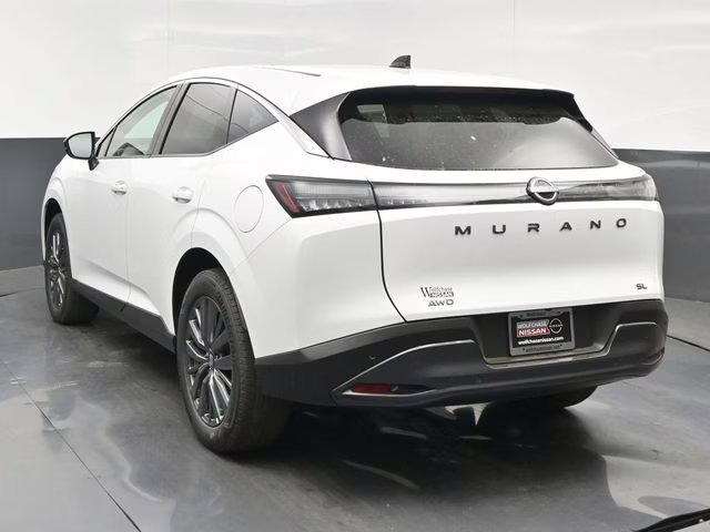 2026 Everest White Pearl Tricoat Nissan Murano SL AWD SUV