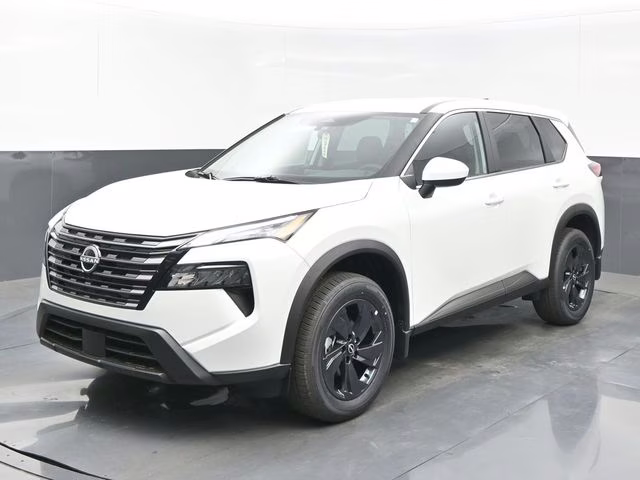 2026 Everest White Pearl Tricoat Nissan Rogue SV FWD SUV