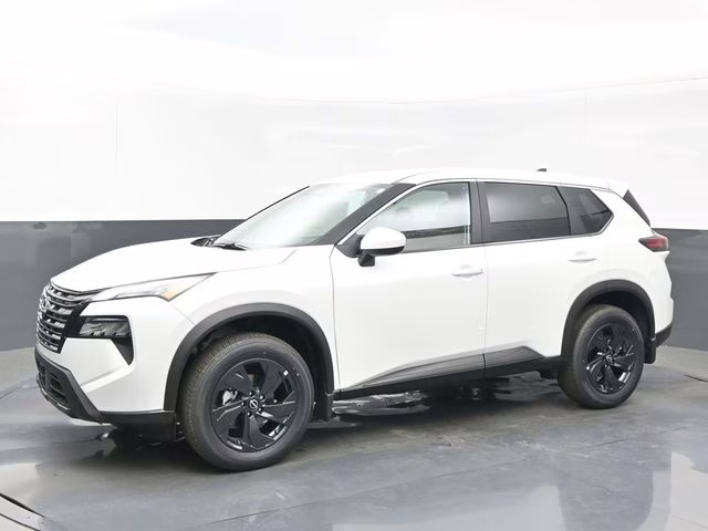2026 Everest White Pearl Tricoat Nissan Rogue SV FWD SUV
