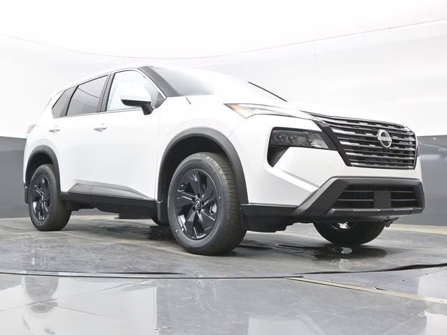 2026 Everest White Pearl Tricoat Nissan Rogue SV FWD SUV