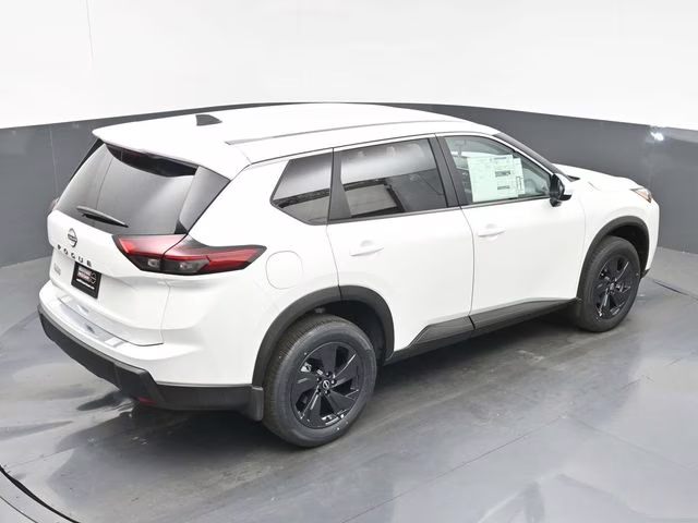 2026 Everest White Pearl Tricoat Nissan Rogue SV FWD SUV