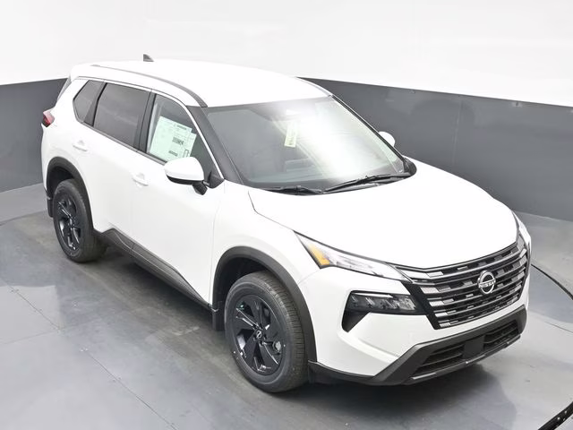 2026 Everest White Pearl Tricoat Nissan Rogue SV FWD SUV
