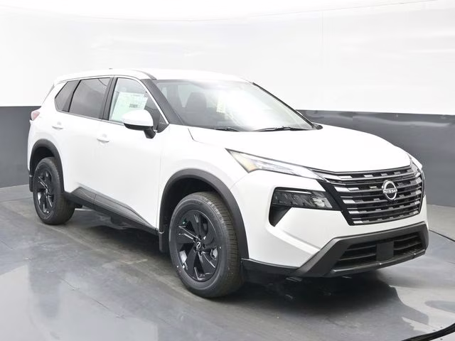 2026 Everest White Pearl Tricoat Nissan Rogue SV FWD SUV