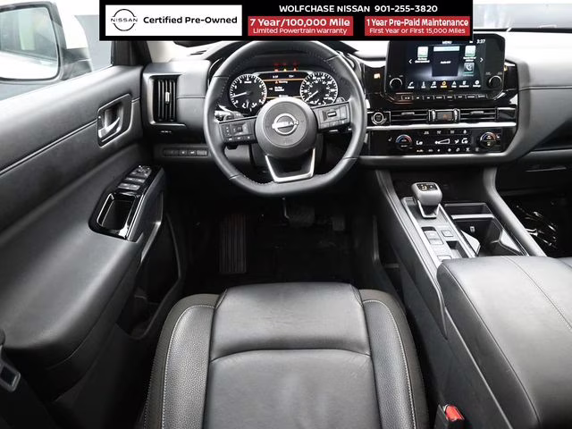 2024 Pearl White Tricoat Nissan Pathfinder SL FWD SUV
