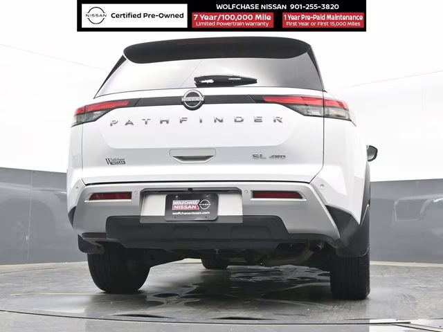 2025 Everest White Pearl Tricoat Nissan Pathfinder SL 4X4 SUV