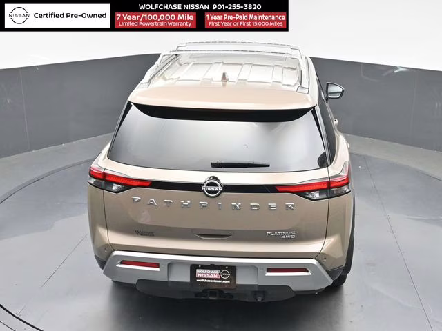 2025 Baja Storm Nissan Pathfinder Platinum 4X4 SUV