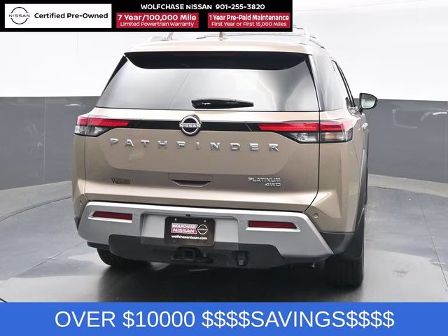 2025 Baja Storm Nissan Pathfinder Platinum 4X4 SUV
