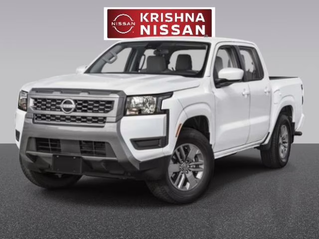 2026 Glacier White Nissan Frontier Crew Cab 4x4 SV 4X4 Truck