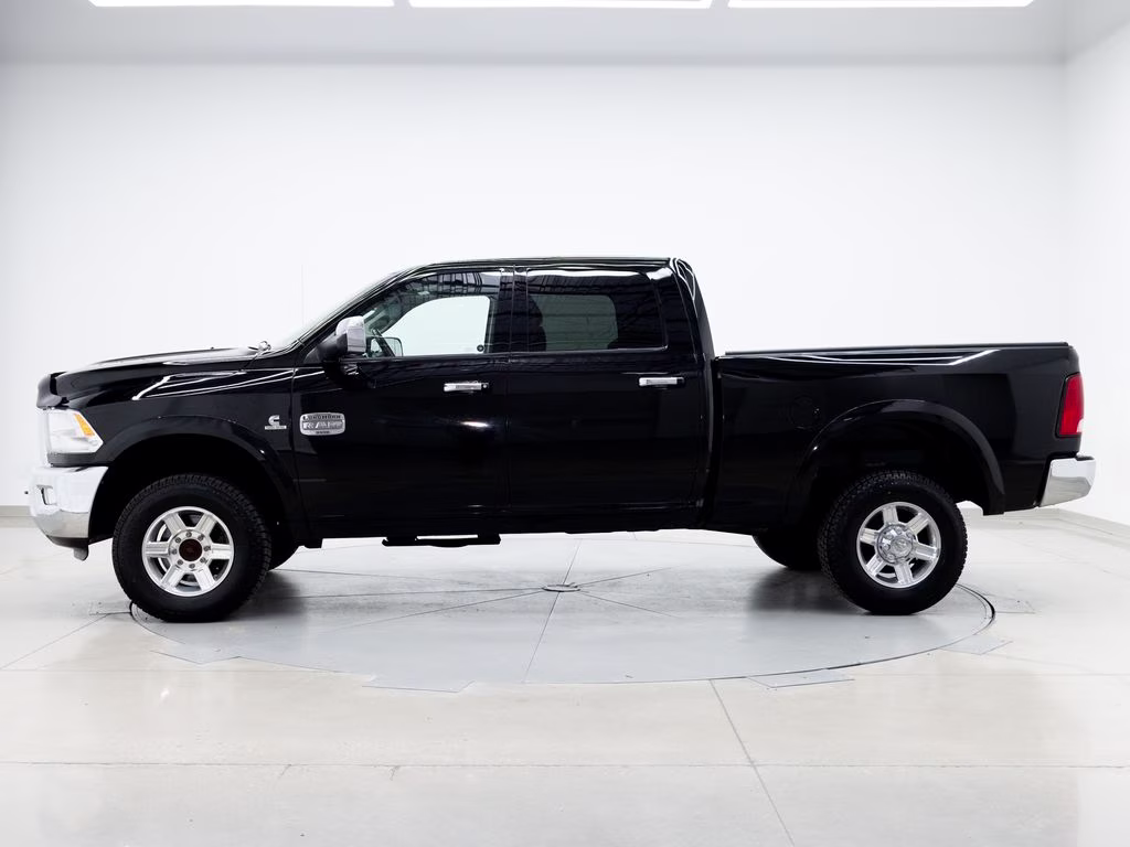 2012 Black Clearcoat Ram 3500 Laramie Longhorn 4X4 Truck