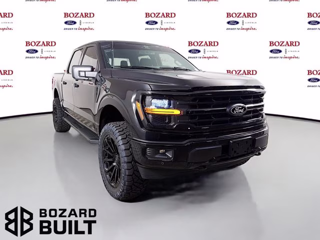 2026 Agate Black Metallic Ford F-150 XLT Bozard Built 4X4 Truck
