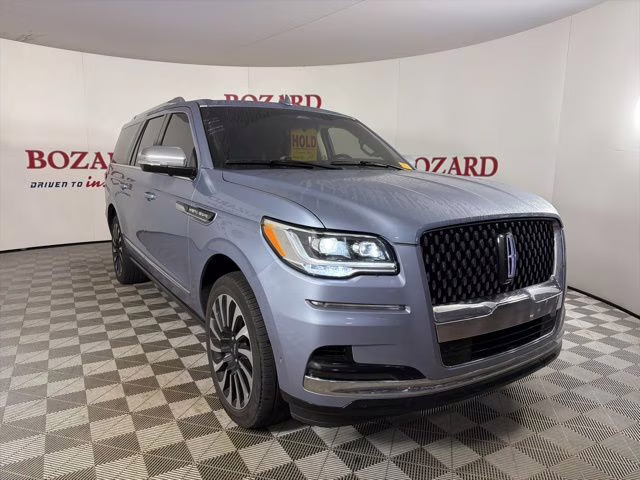 2024 Crystal Blue Metallic Lincoln Navigator L Black Label 4X4 SUV