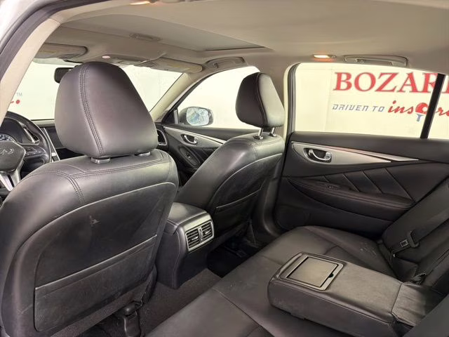 2019 Liquid Platinum INFINITI Q50 3.0t LUXE RWD Sedan