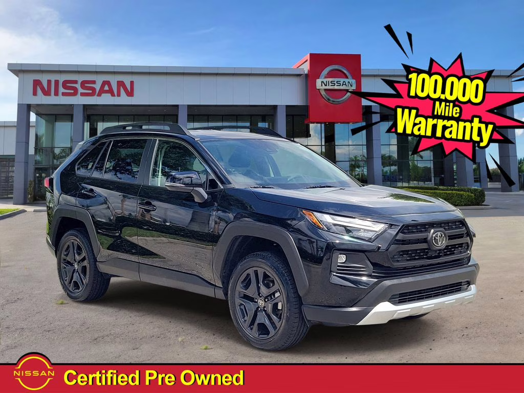 2024 Midnight Black Metallic Toyota RAV4 Adventure AWD SUV