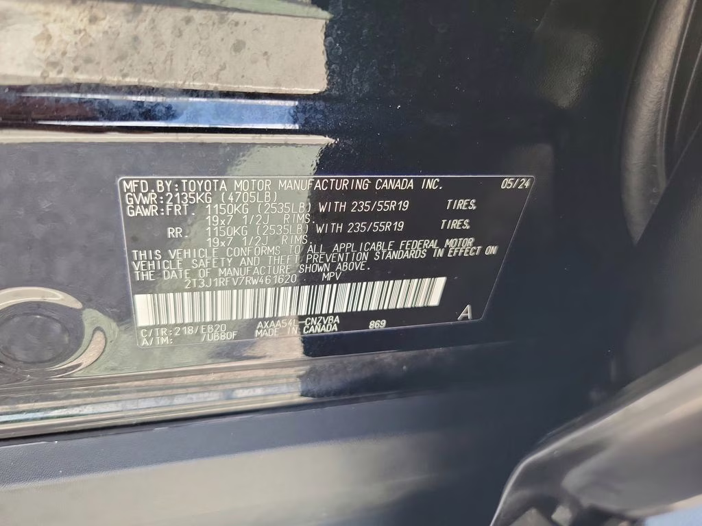 2024 Midnight Black Metallic Toyota RAV4 Adventure AWD SUV