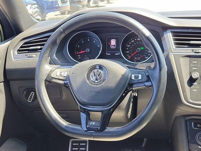 2021 Silver Metallic Volkswagen Tiguan 2.0T SE R-Line Black FWD SUV