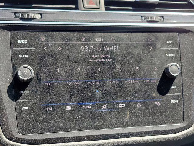 2021 Silver Metallic Volkswagen Tiguan 2.0T SE R-Line Black FWD SUV