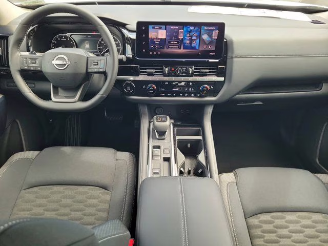 2026 Everest White Pearl Tricoat Nissan Pathfinder SV FWD SUV
