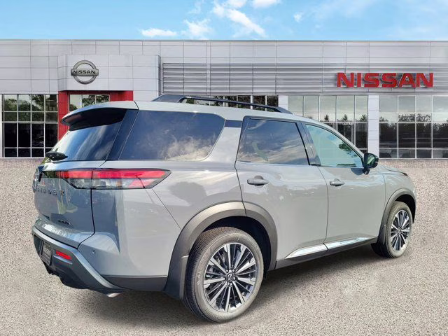 2026 Boulder Gray Nissan Pathfinder Platinum FWD SUV