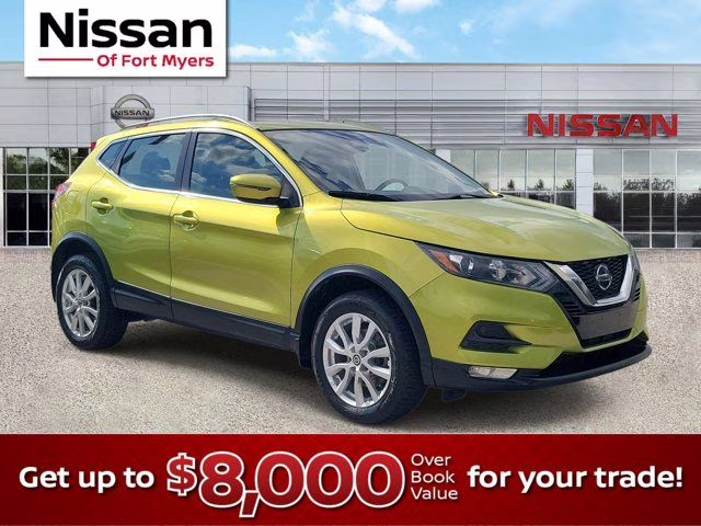 2020 Lime Nissan Rogue Sport SV AWD SUV