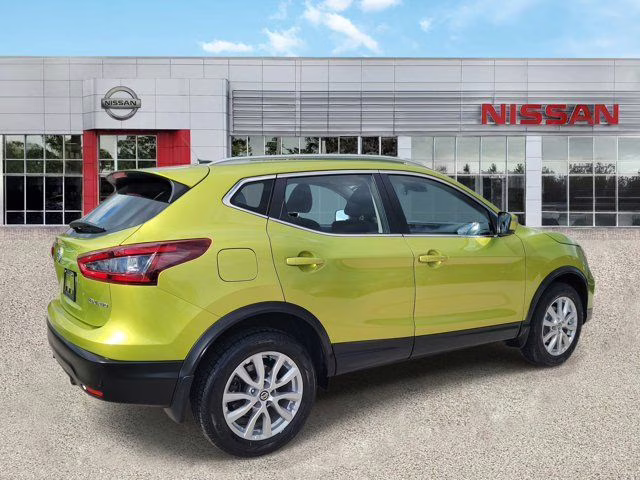 2020 Lime Nissan Rogue Sport SV AWD SUV