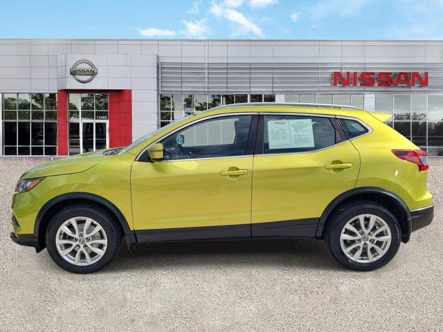 2020 Lime Nissan Rogue Sport SV AWD SUV