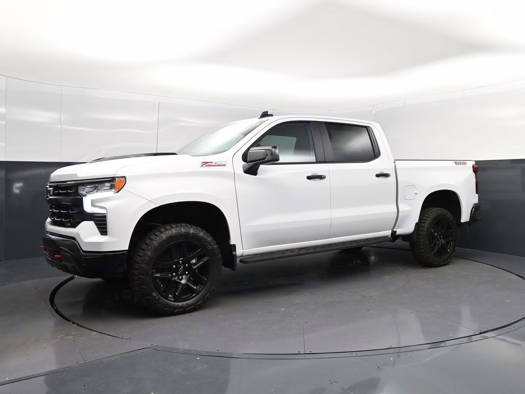 2026 Summit White Chevrolet Silverado 1500 LT Trail Boss 4X4 Truck