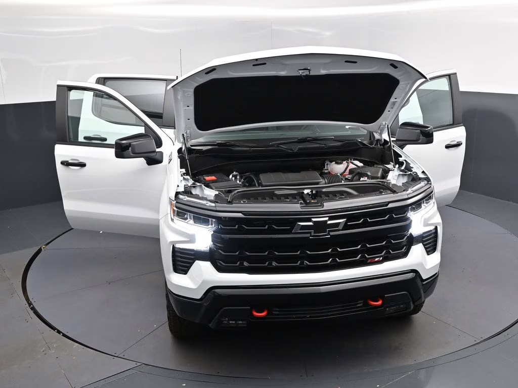2026 Summit White Chevrolet Silverado 1500 LT Trail Boss 4X4 Truck