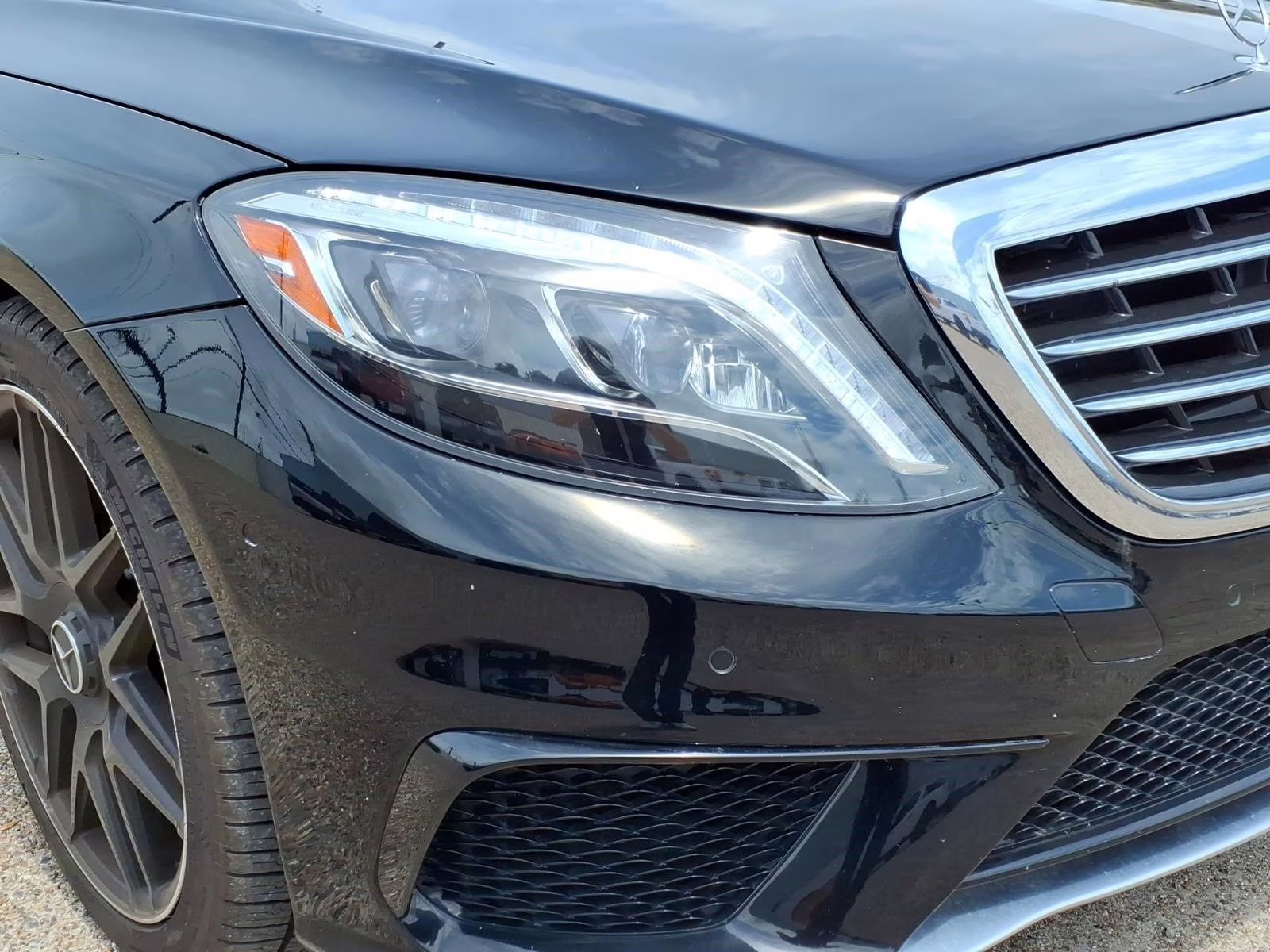 2016 Black Mercedes-Benz S-Class S 63 AMG AWD Sedan