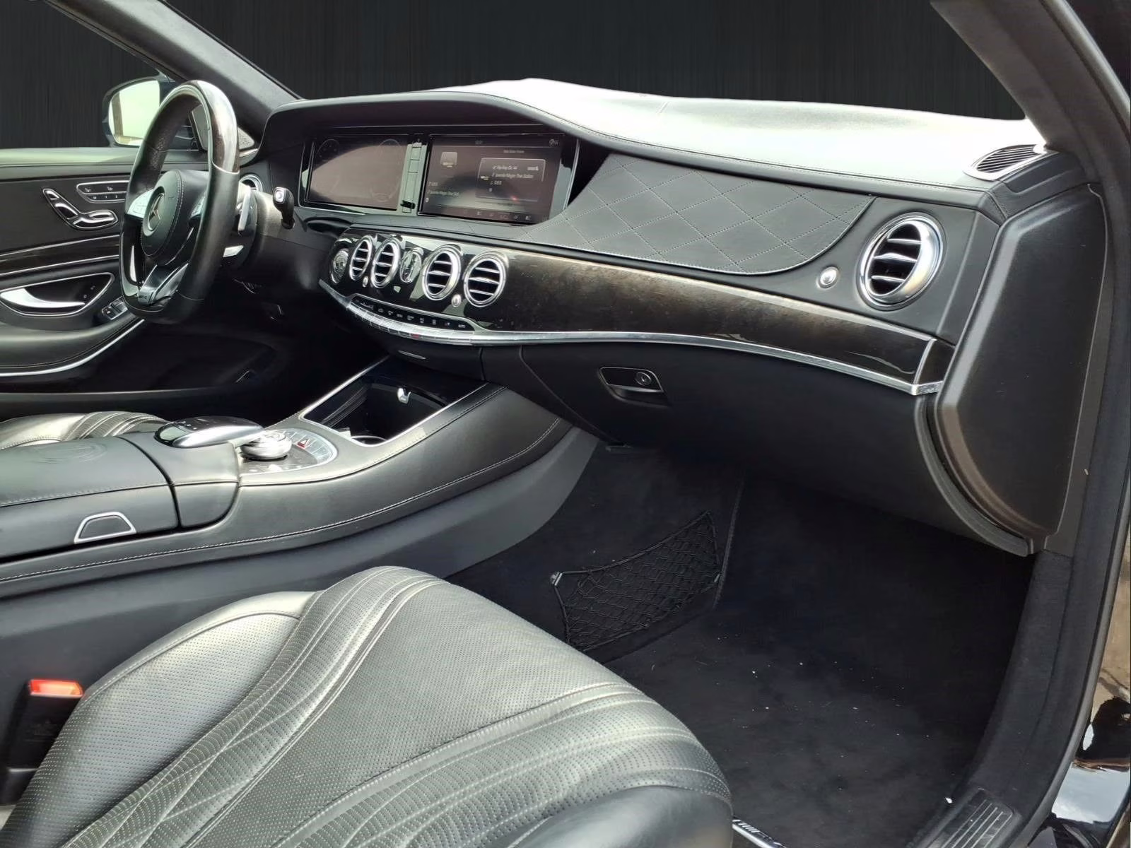 2016 Black Mercedes-Benz S-Class S 63 AMG AWD Sedan