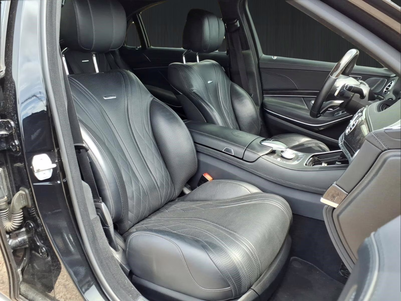 2016 Black Mercedes-Benz S-Class S 63 AMG AWD Sedan