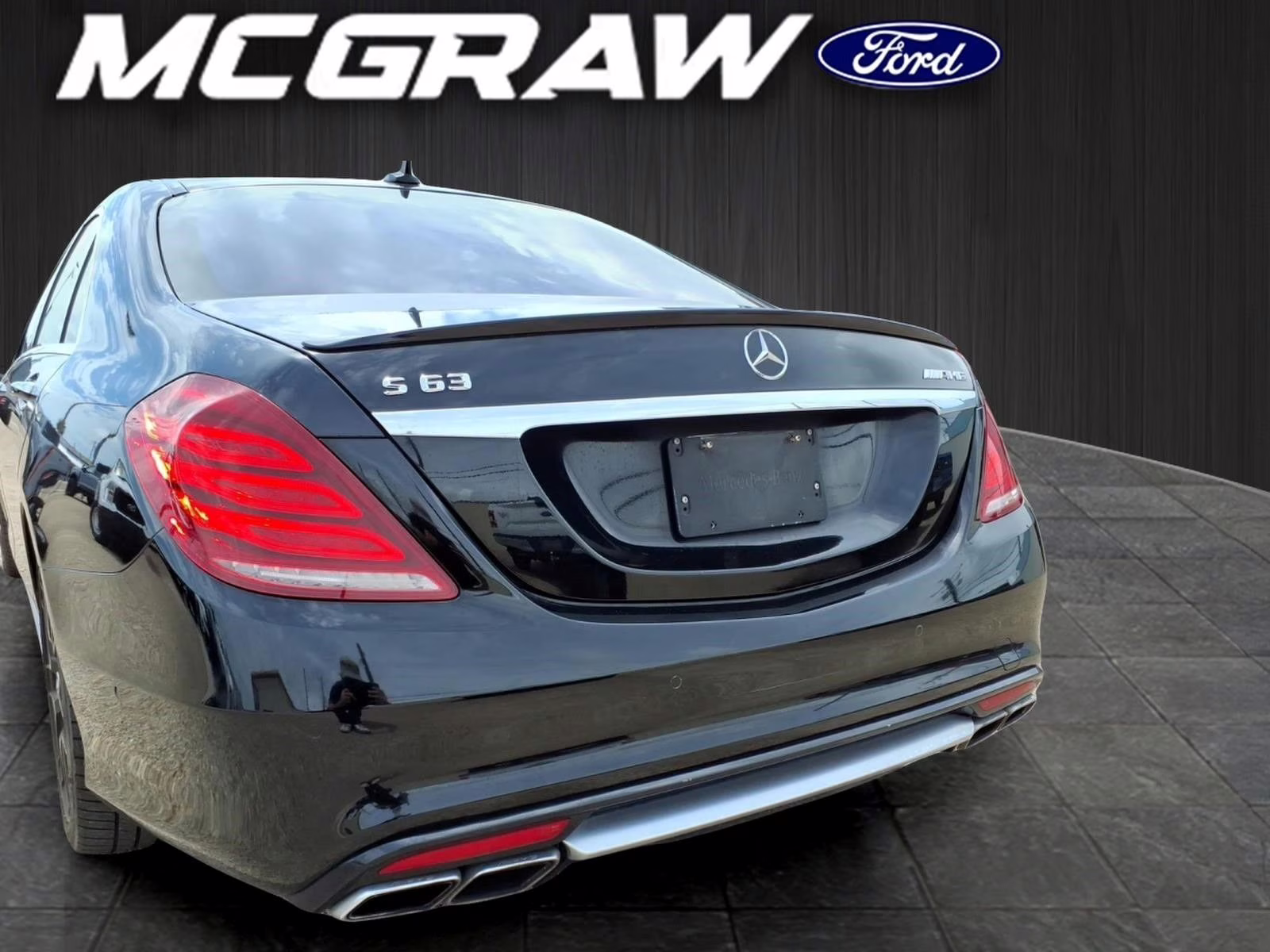 2016 Black Mercedes-Benz S-Class S 63 AMG AWD Sedan