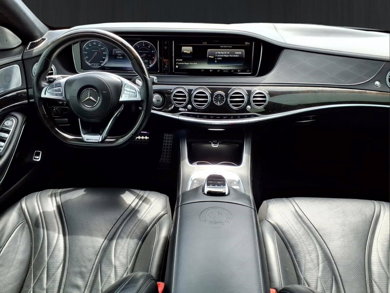2016 Black Mercedes-Benz S-Class S 63 AMG AWD Sedan