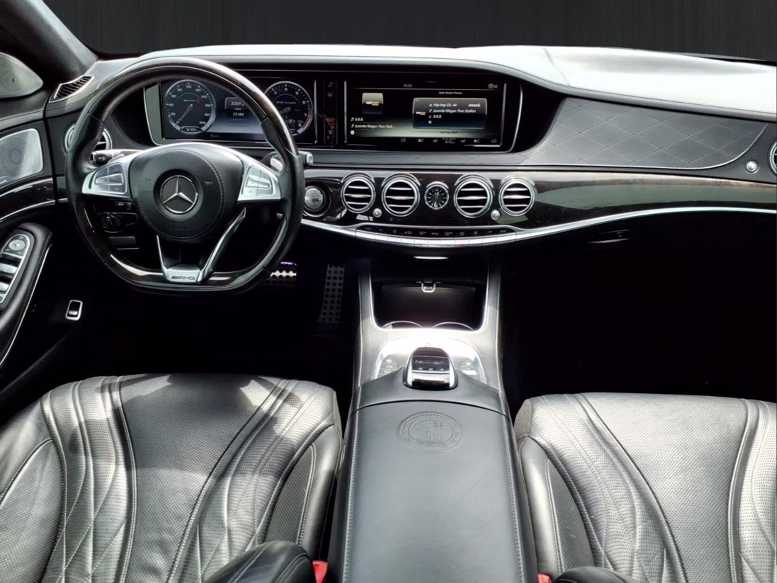 2016 Black Mercedes-Benz S-Class S 63 AMG AWD Sedan
